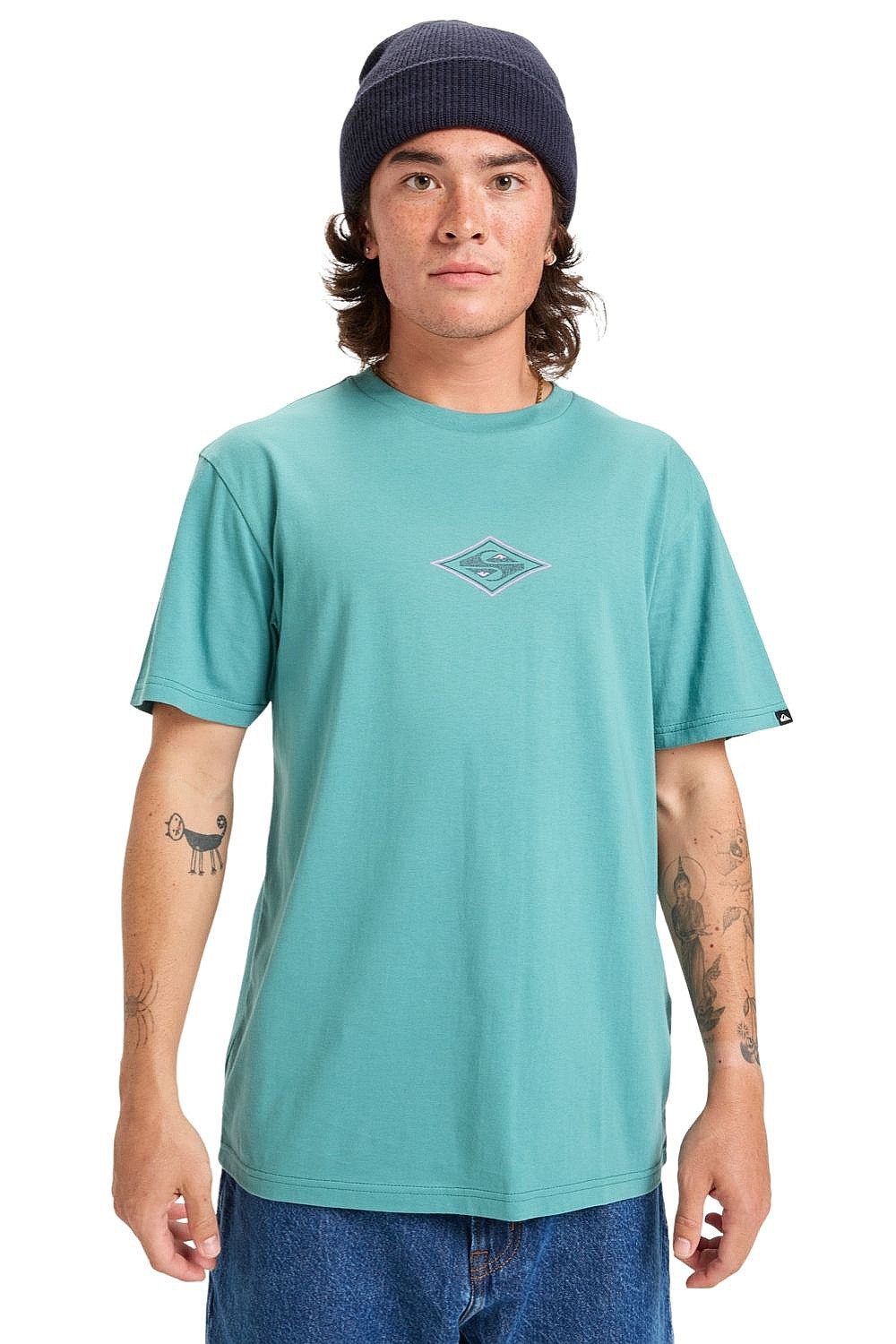 T-shirt Quiksilver Ev Swell Ovation - GMW0/Deep Sea - men´s