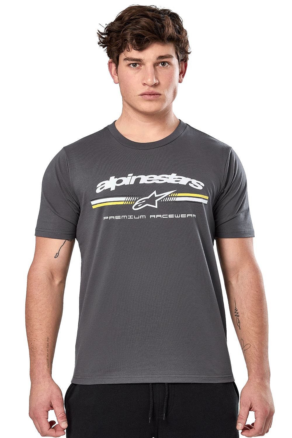 T-Shirt Alpinestars Prevail CSF - Charcoal - men´s