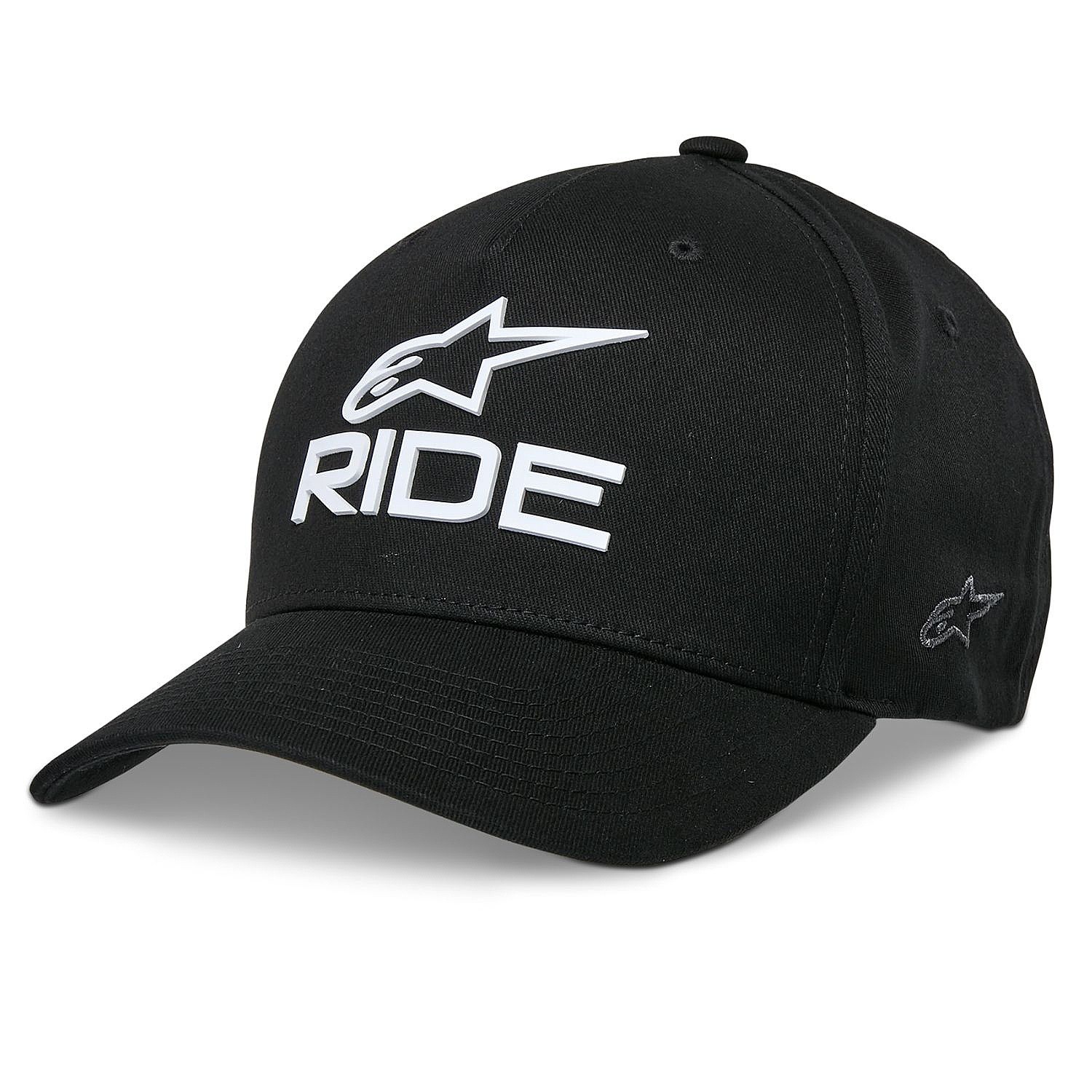 šiltovka Alpinestars Ride Sonic - Black/White - men´s