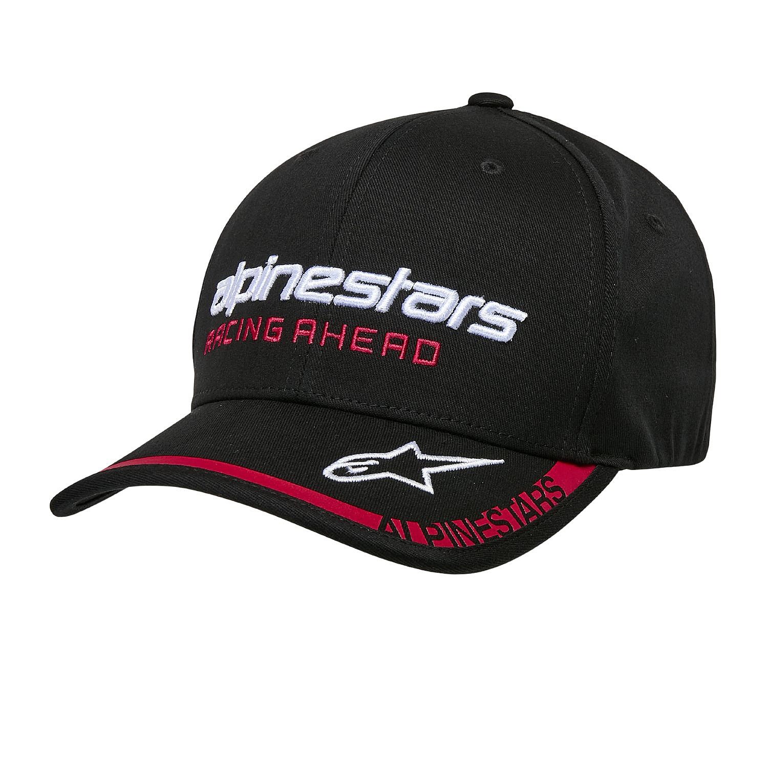 cap Alpinestars Indent - Black/Red - men´s
