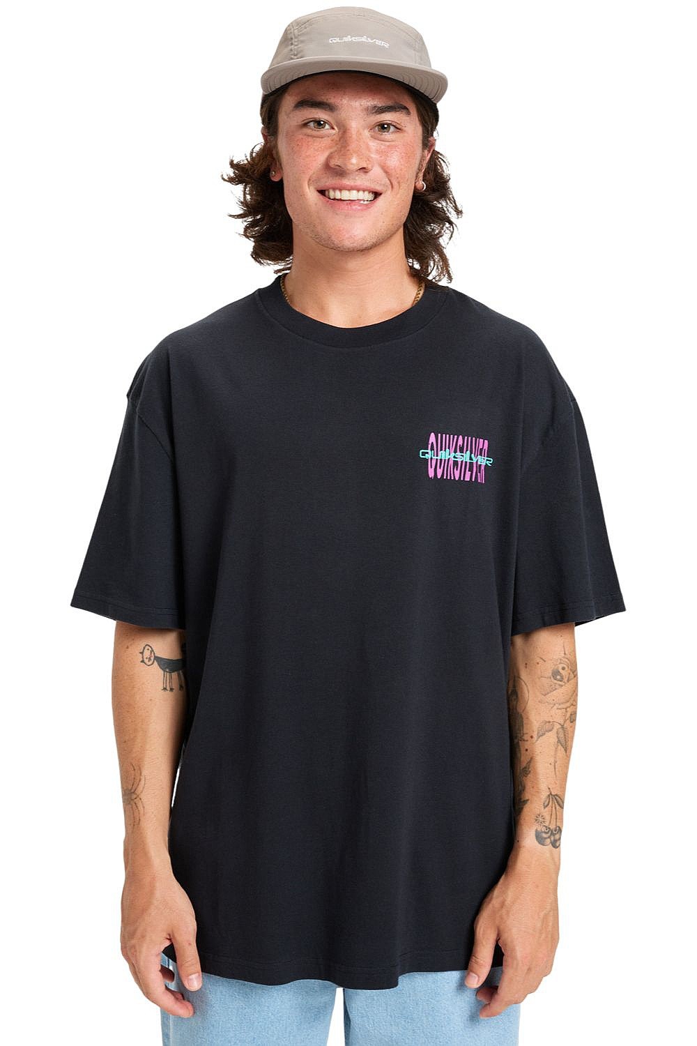 T-shirt Quiksilver HW Desert Paradise - KVJ0/Black - men´s