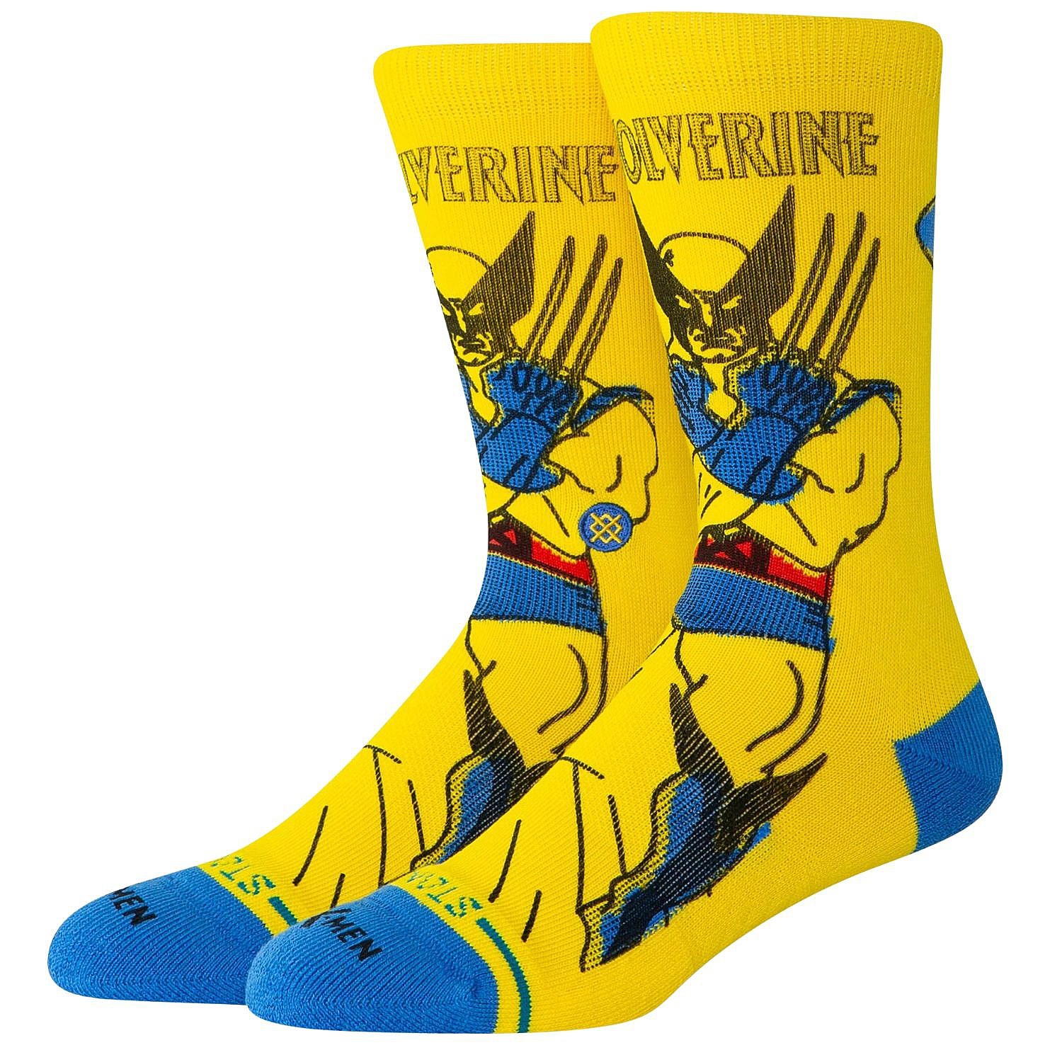 meias Stance Wolverine Crew - Yellow