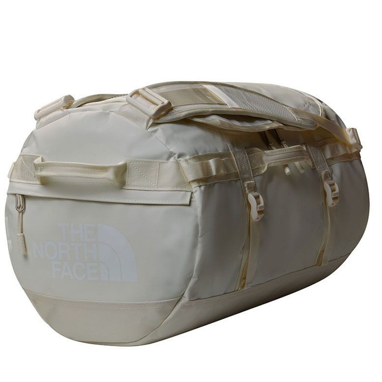 taška The North Face Base Camp Duffel S - White Dune/TNF White