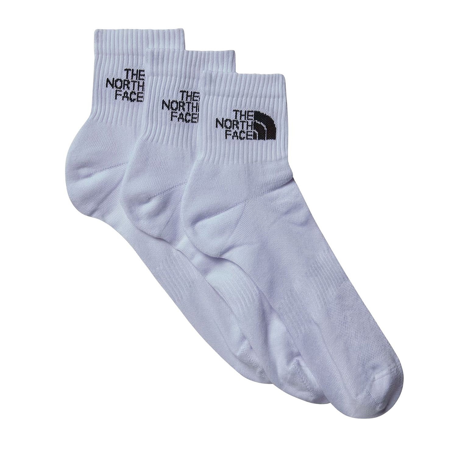 носки The North Face Multi Sport Cush Quarter 3 Pack - TNF White - men´s