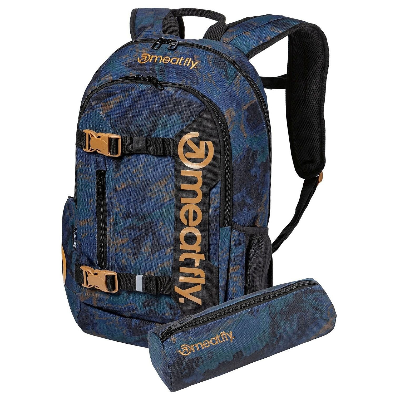 Rucksack Meatfly Basejumper - Mossy Navy