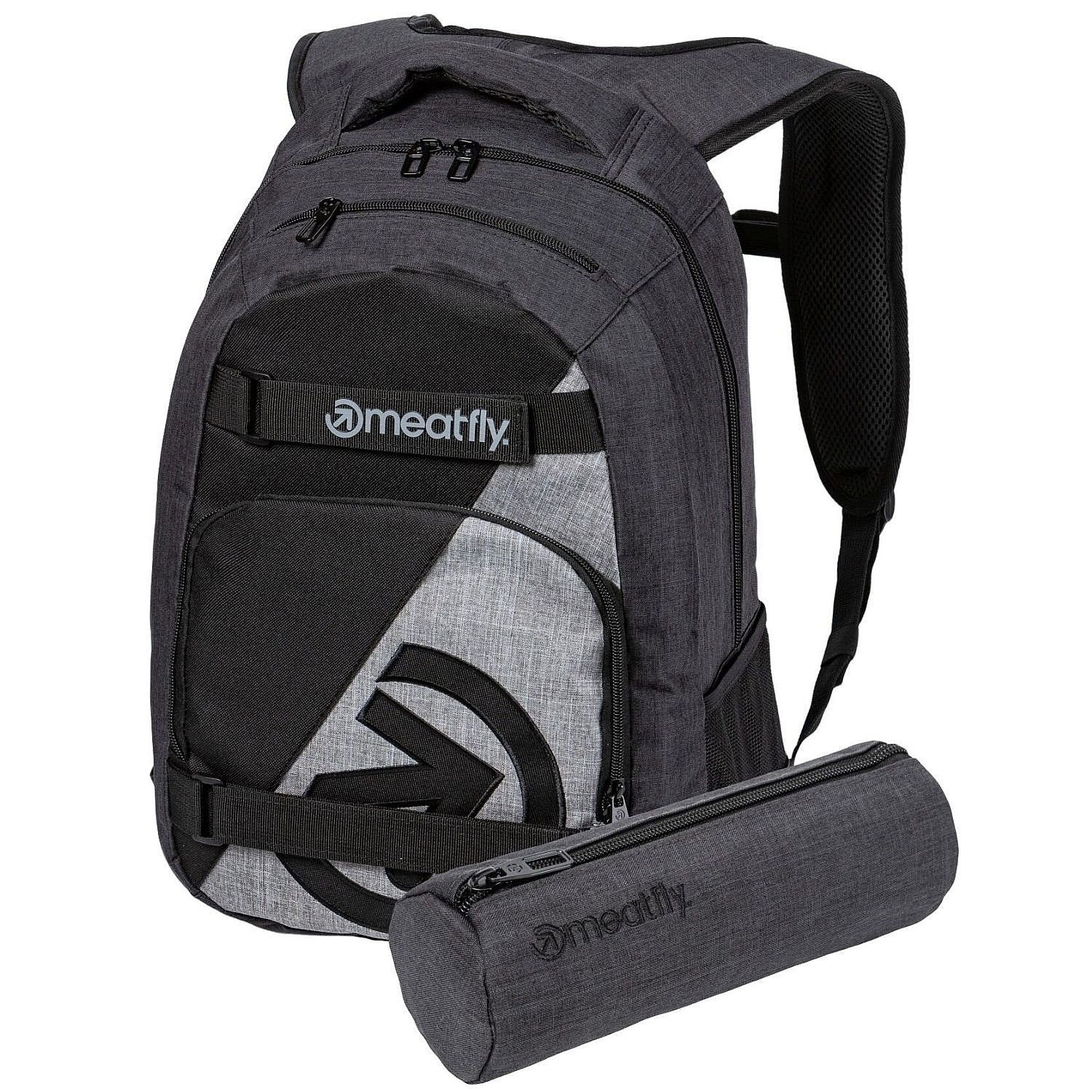 sac à dos Meatfly Exile - Charcoal Heather/Grey Heather
