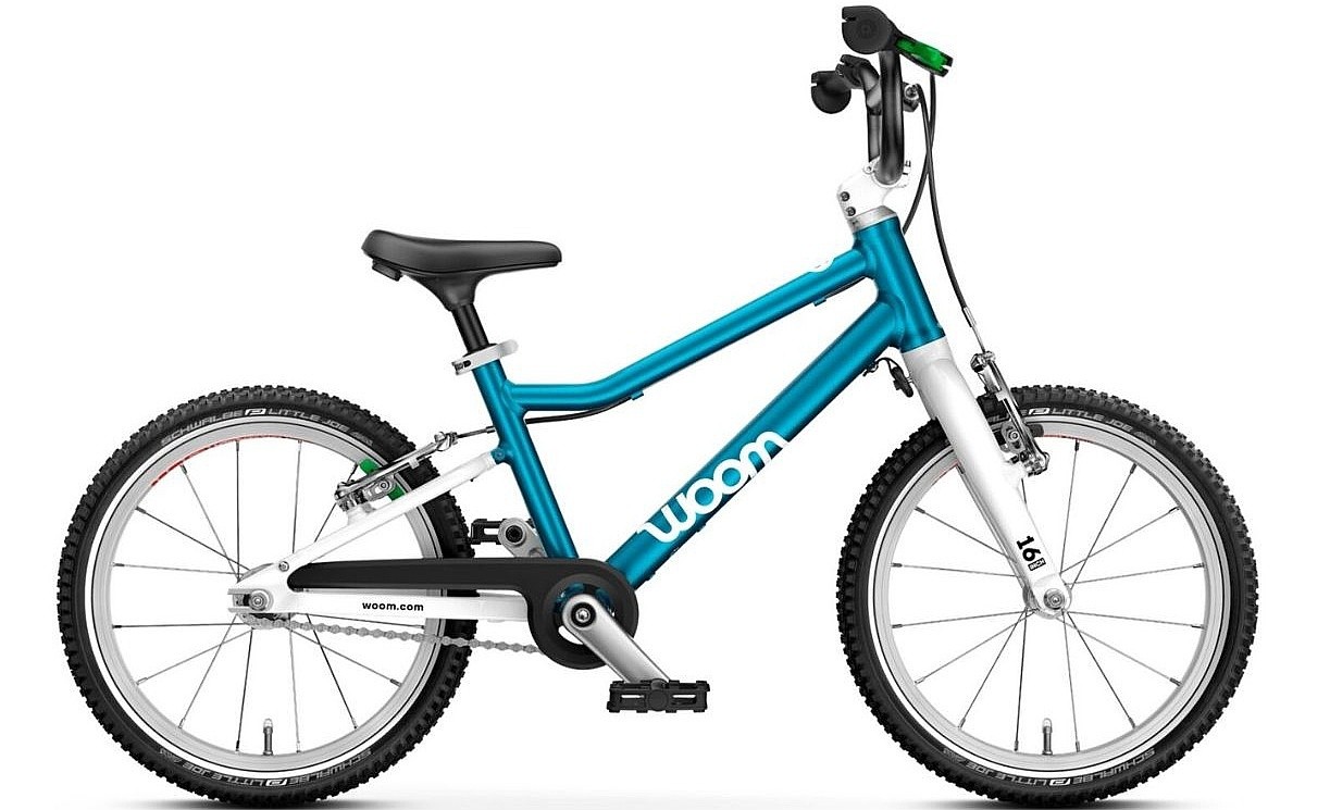 bicykel Woom 3 Automagic GO 16" - Metallic Blue - kid´s