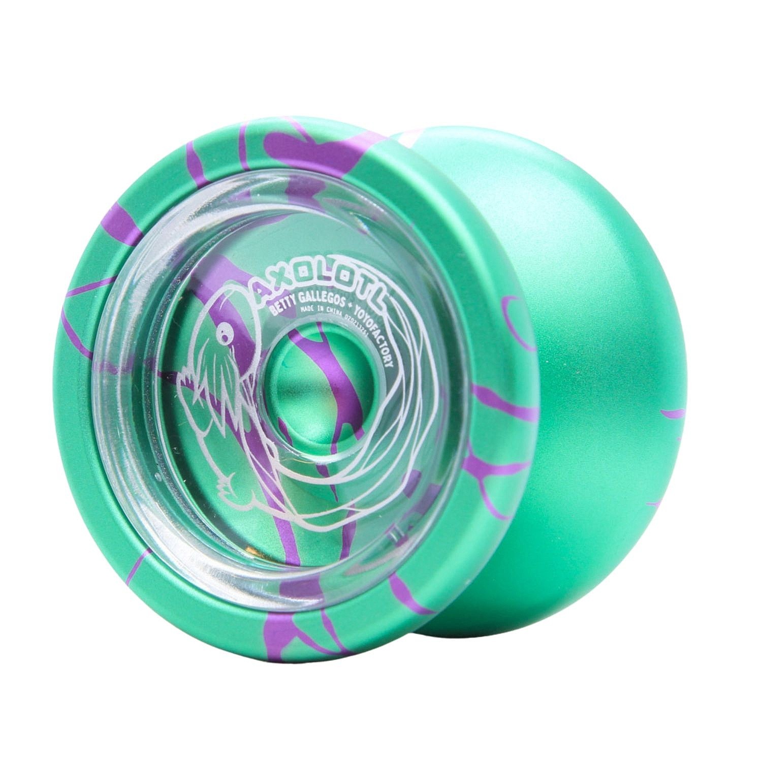 yoyo Yoyofactory Axolotl Metal - Purple/Green