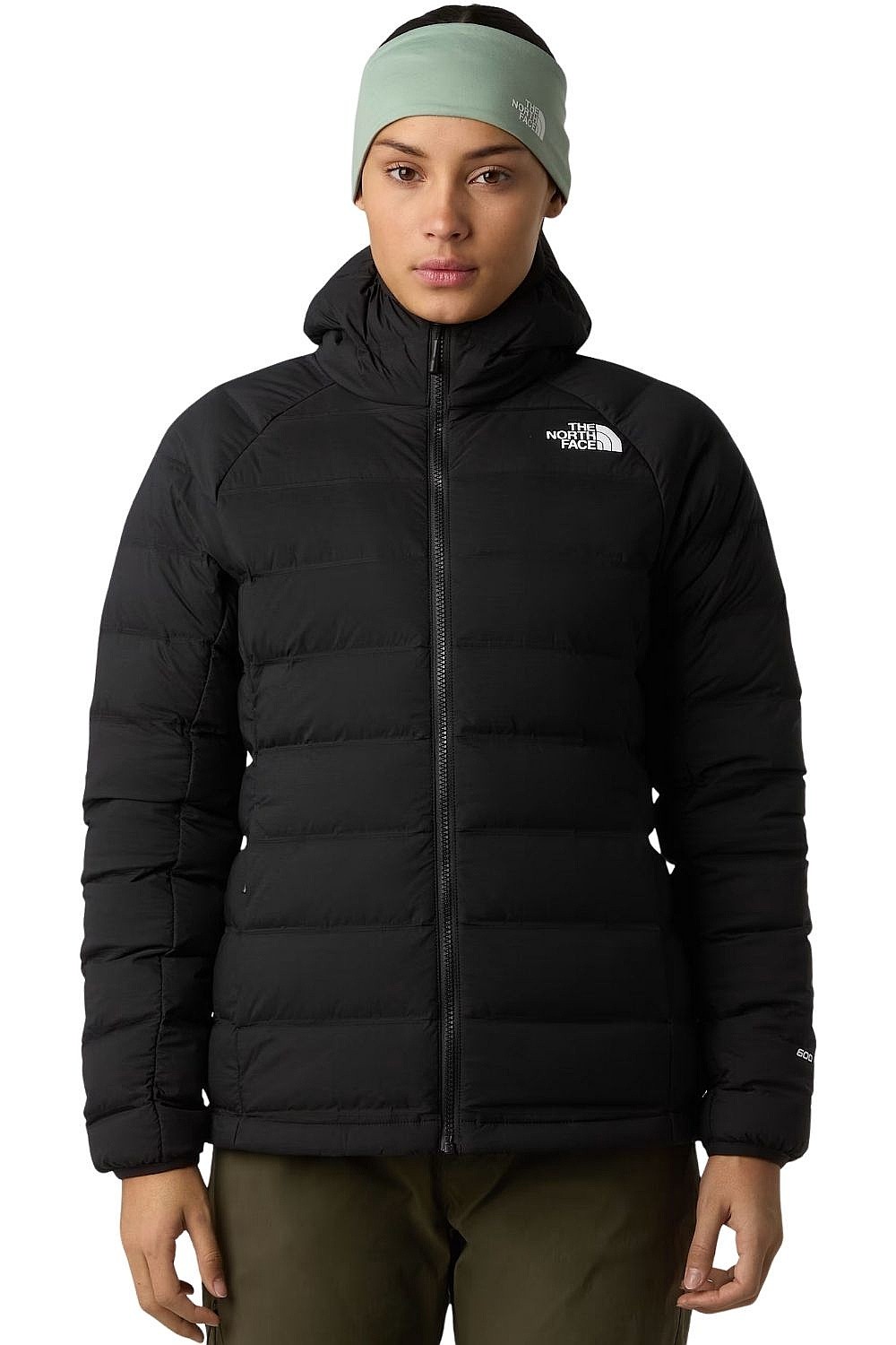 bunda The North Face Abseil Stretch Down Hoodie - TNF Black
