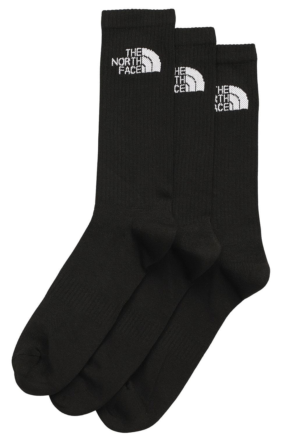 носки The North Face Multi Sport Cush Crew 3 Pack - TNF Black