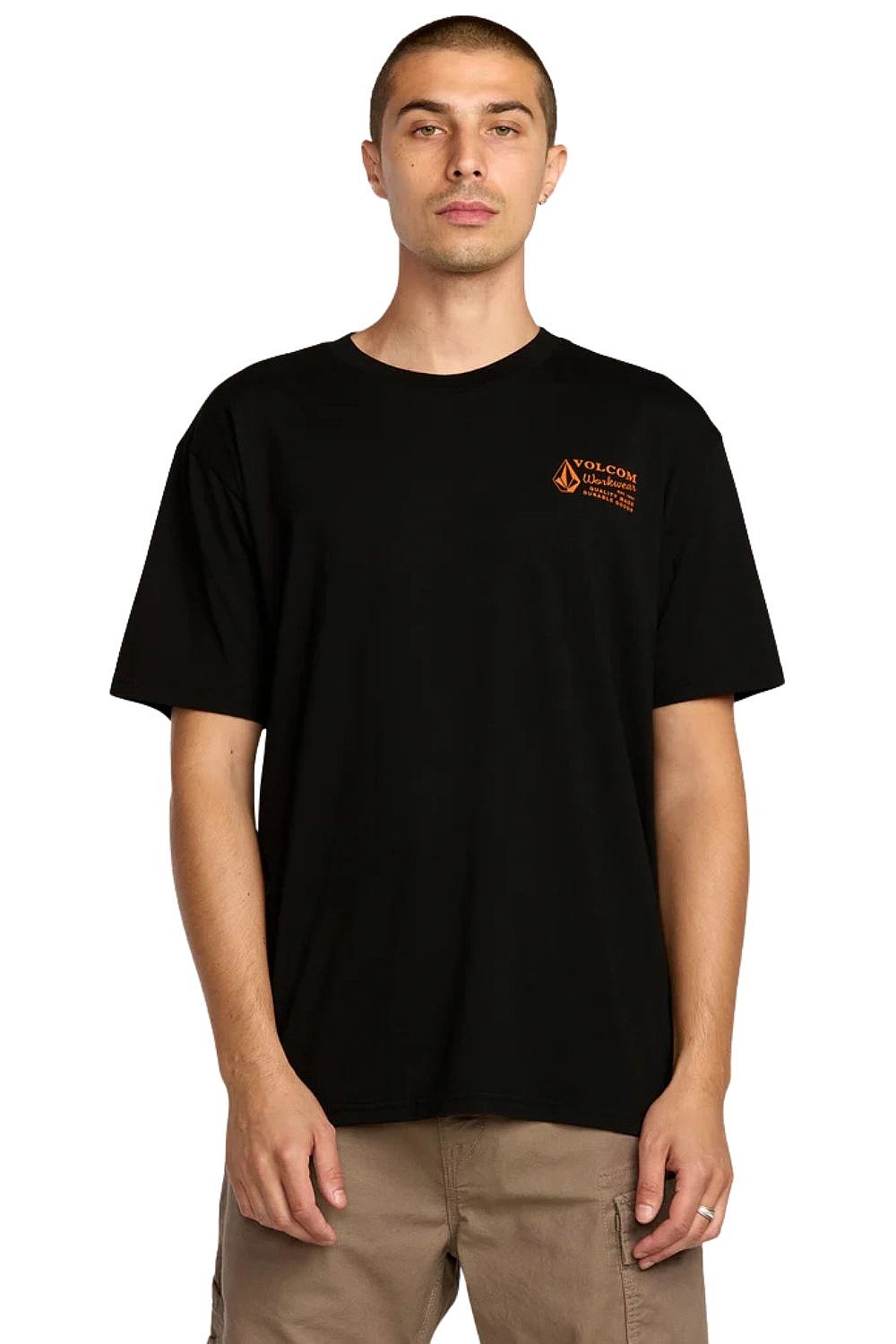 tričko Volcom Workwear - Black