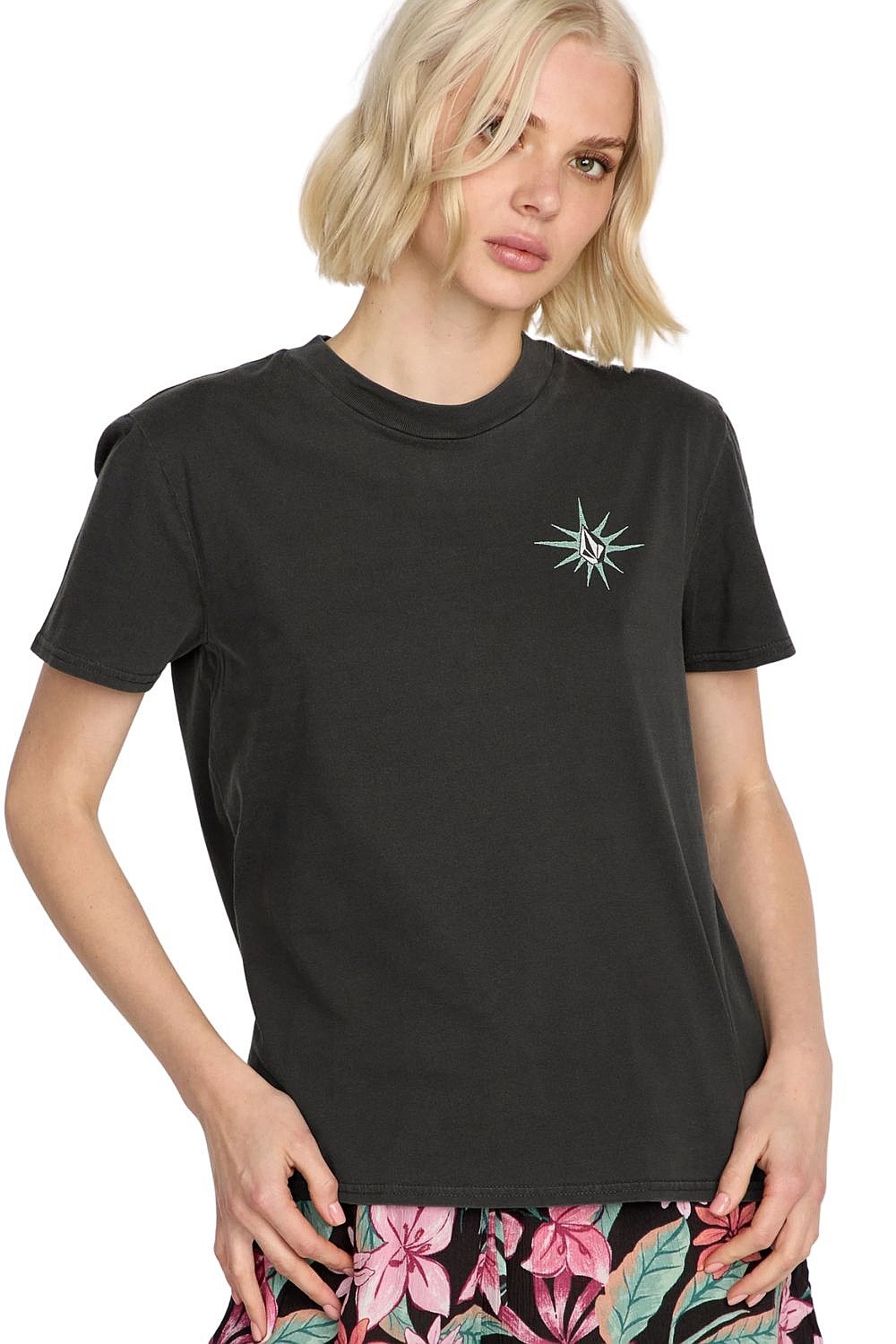 рубашка Volcom Lock It Up - Vintage Black - women´s