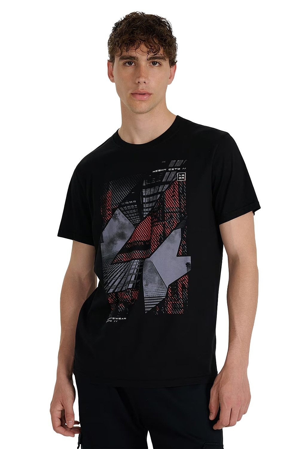 tričko 4F 4FWAW25TTSHM3135 - 20S/Deep Black - men´s