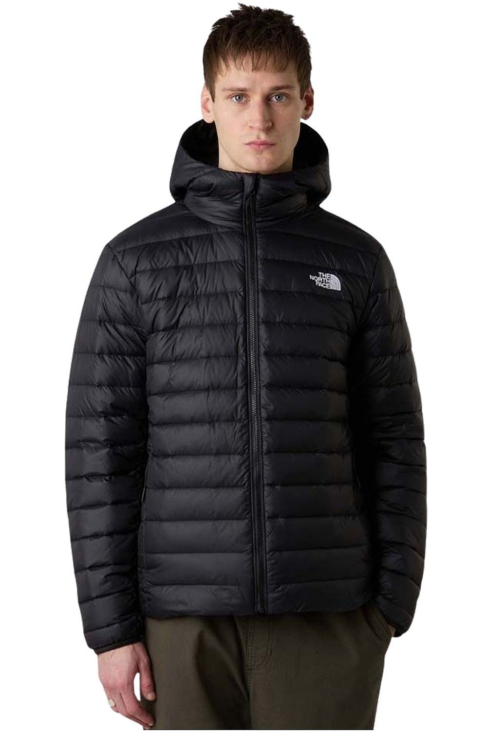 bunda The North Face Classic Down Hoodie - TNF Black
