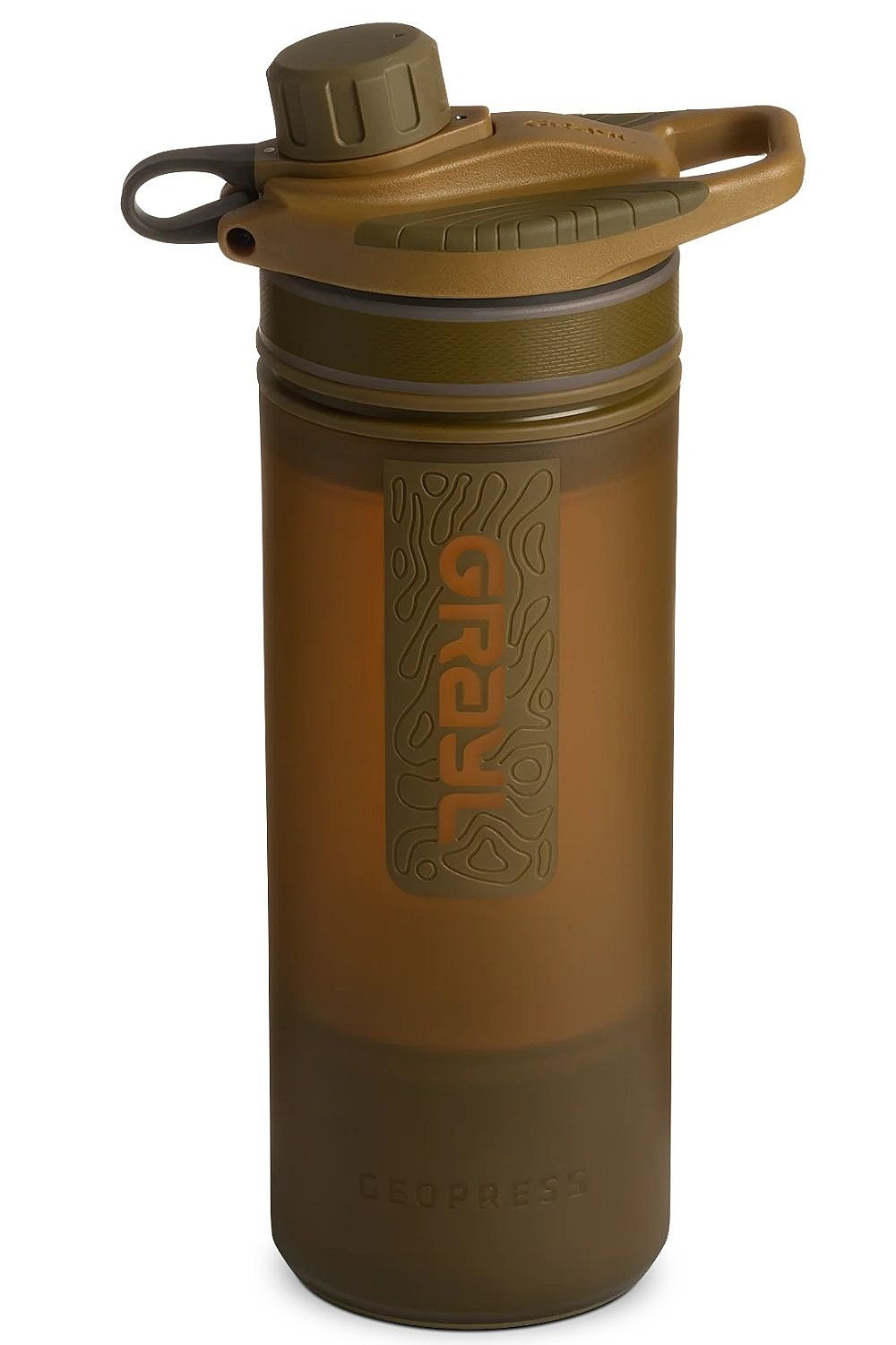 butelka do picia Grayl Geopress Purifier - Coyote Brown