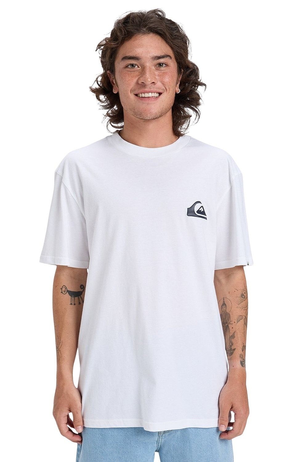 linne Quiksilver Ev Mini Logo 2 - WBB0/White - men´s