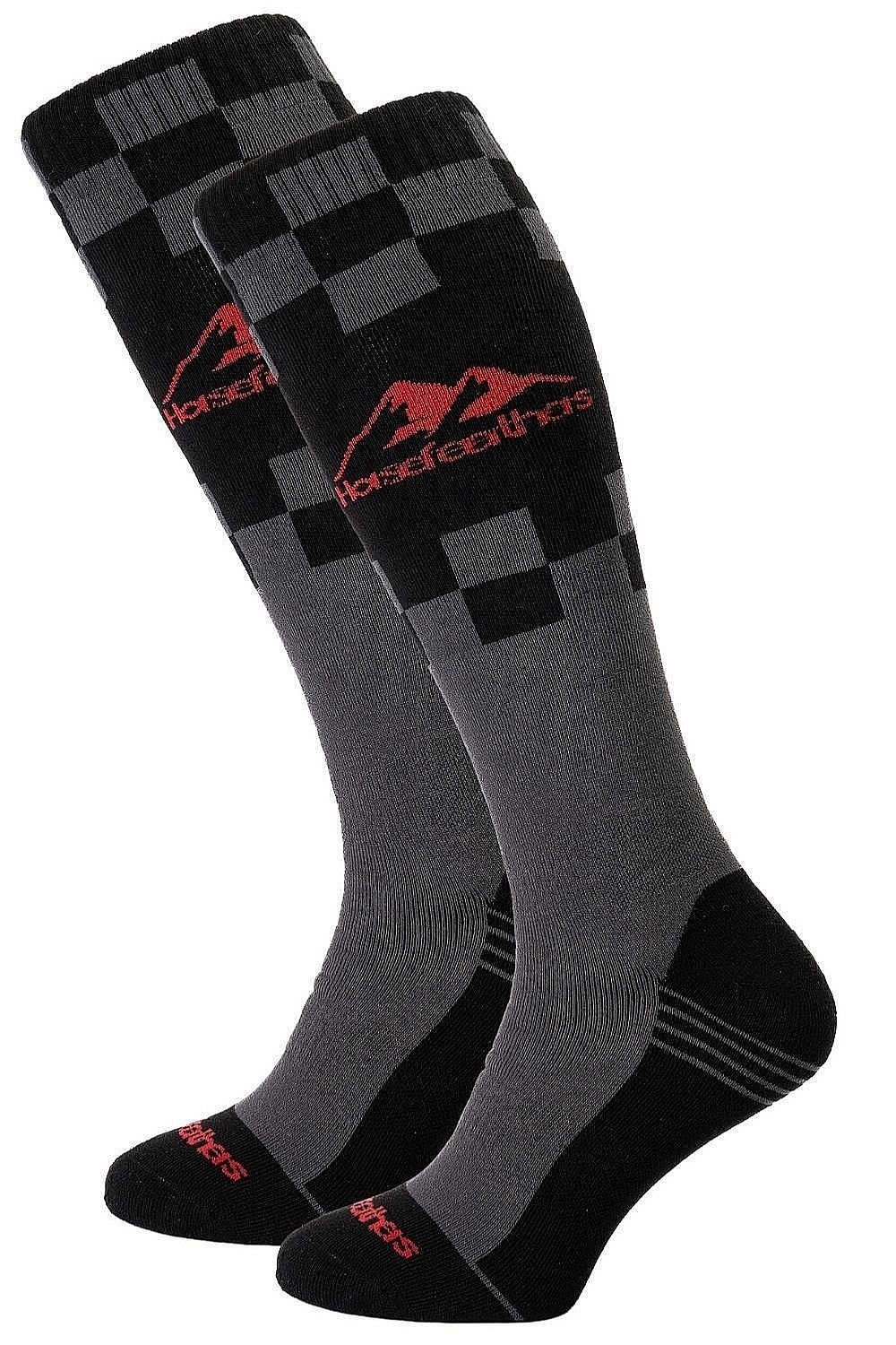 Socken Horsefeathers Cron Snow - Black - men´s