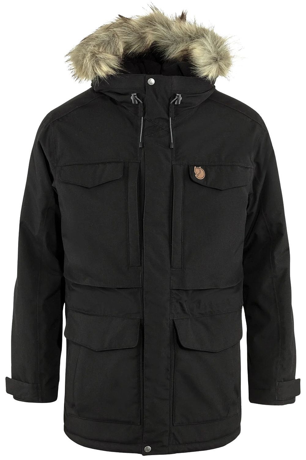куртка Fjällräven Nuuk Parka - 550/Black - men´s