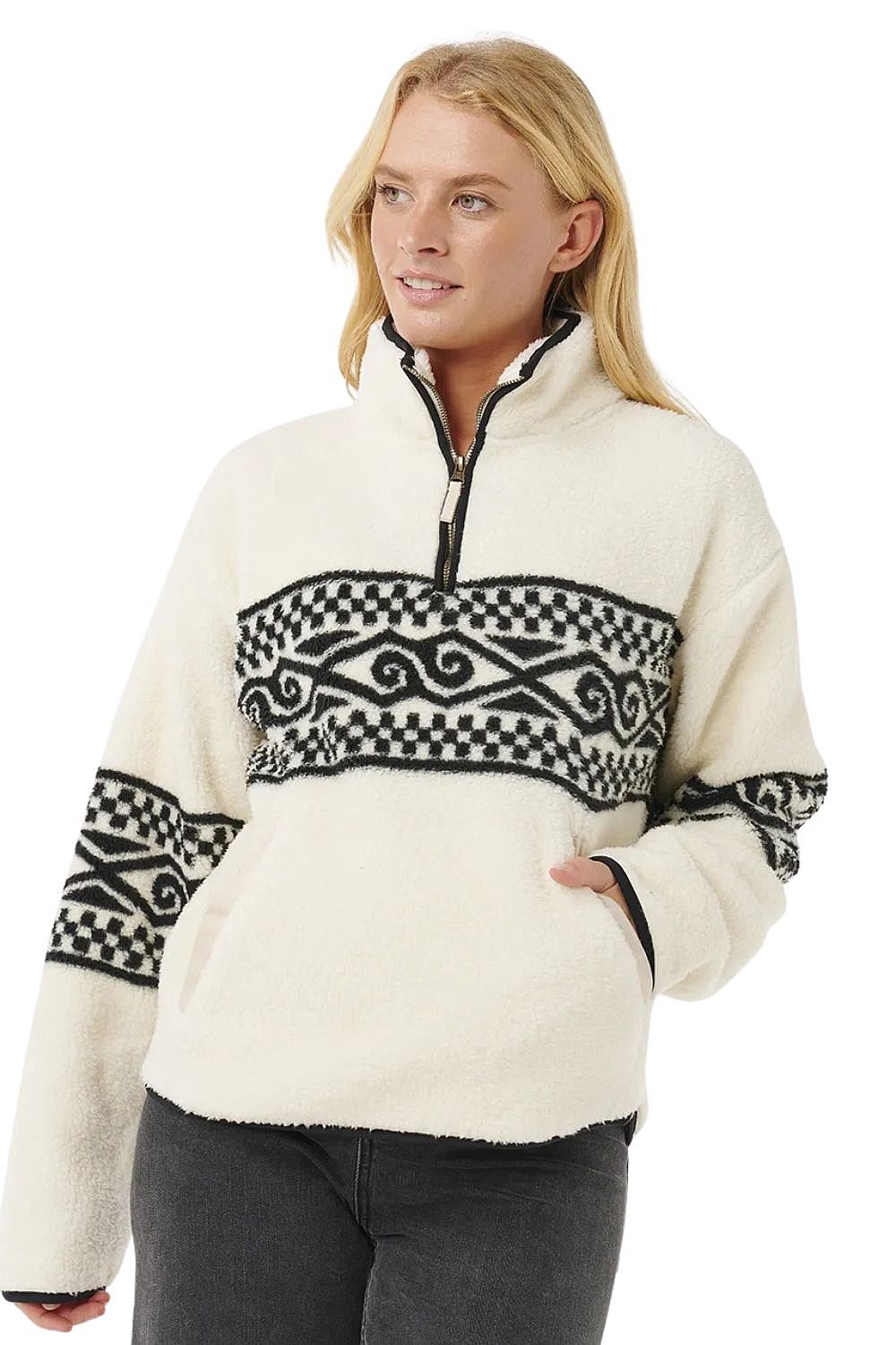 sweat-shirt Rip Curl Oceanic Cosmic Kiss Polar - Shell - women´s