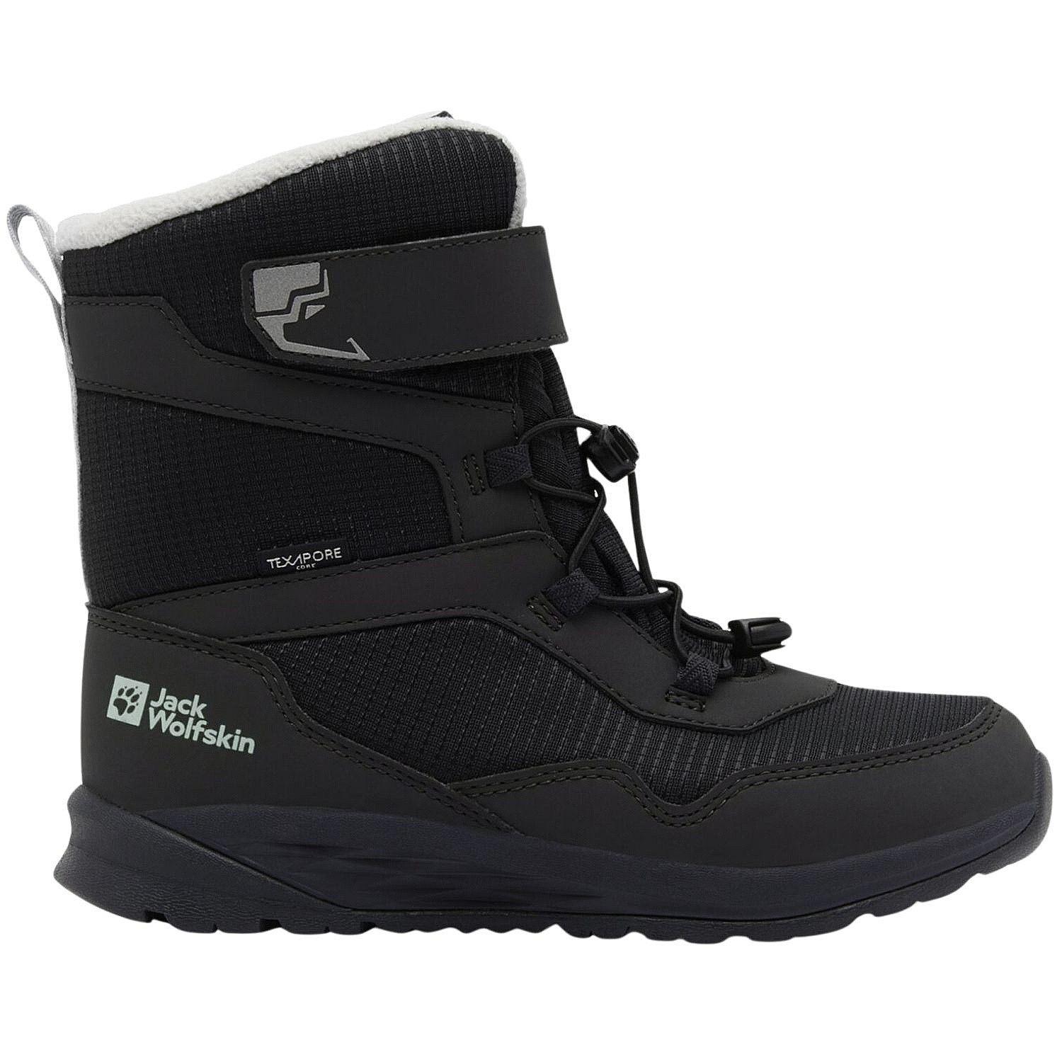 обувь Jack Wolfskin Polar Bear-B Texapore High Vc - Phantom - unisex junior
