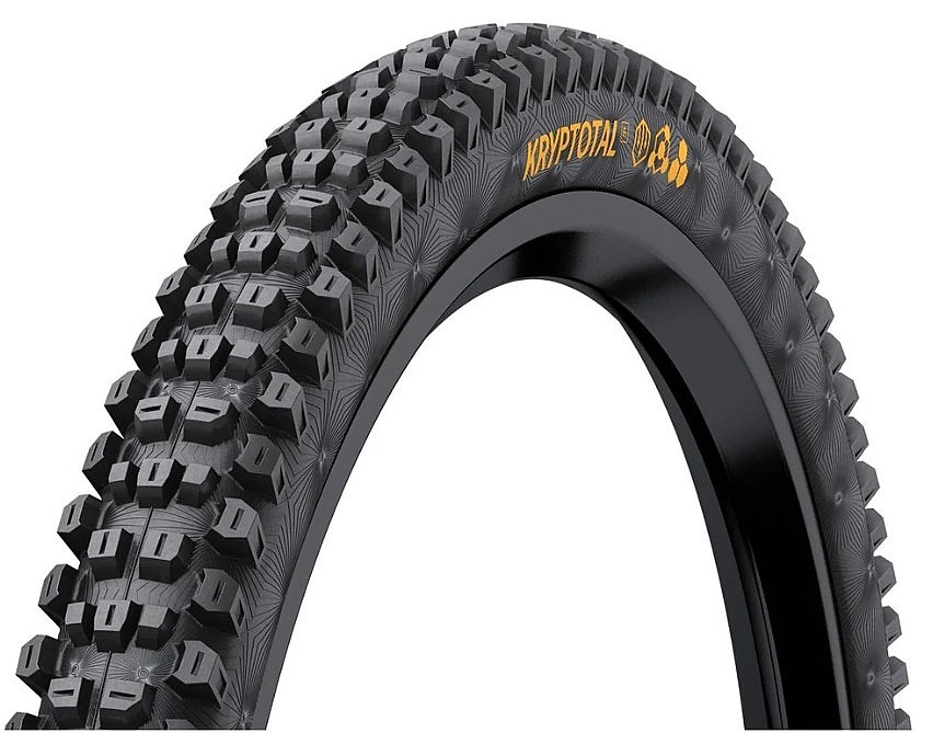 pneu de vélo Continental Kryptotal-F DH Supersoft kevlar 29"x2.4" - Black