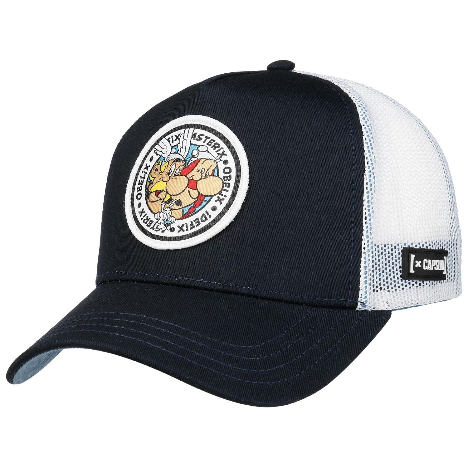 casquette Capslab Asterix Trucker - Navy/White