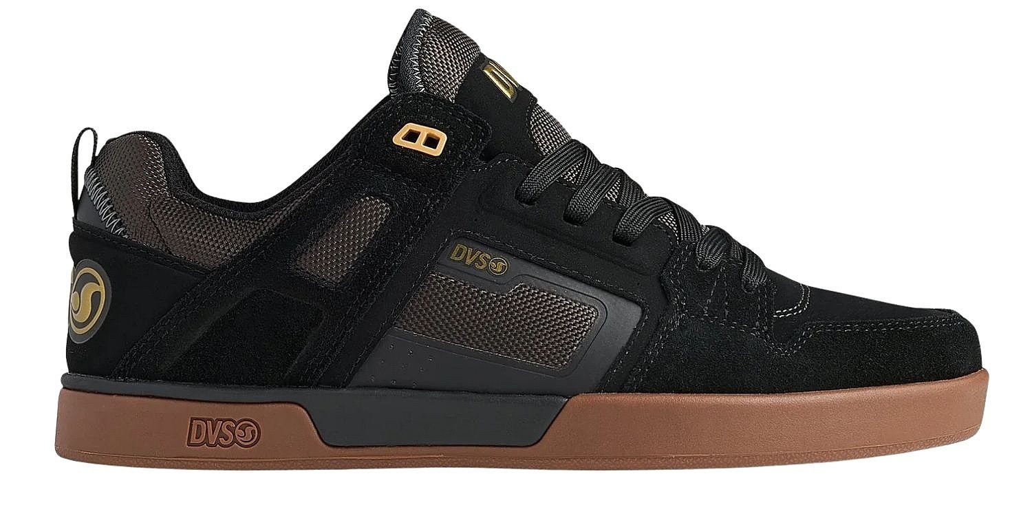shoes DVS Comanche LT - Black/Black/Gum - men´s