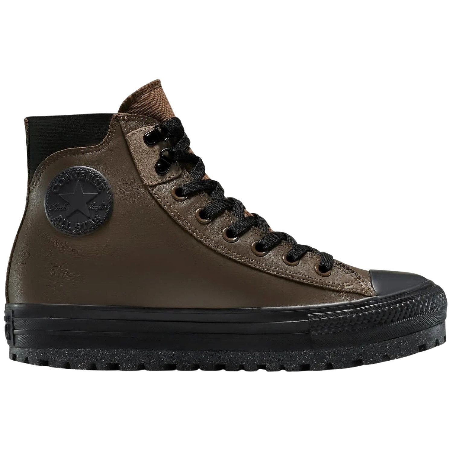 обувь Converse Chuck Taylor All Star City Trek WP Leather Hi - A13274/Grounded/Total Eclipse/Black