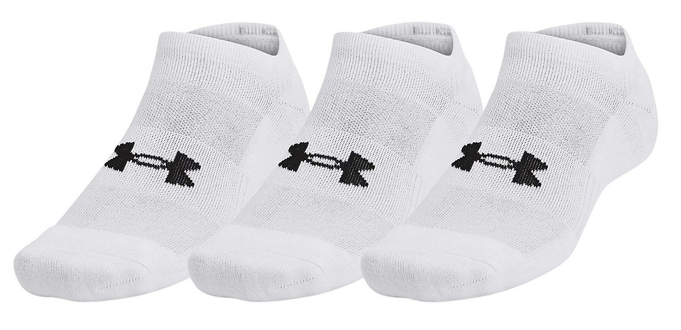 calcetines Under Armour Training Cotton 3 Pack - White