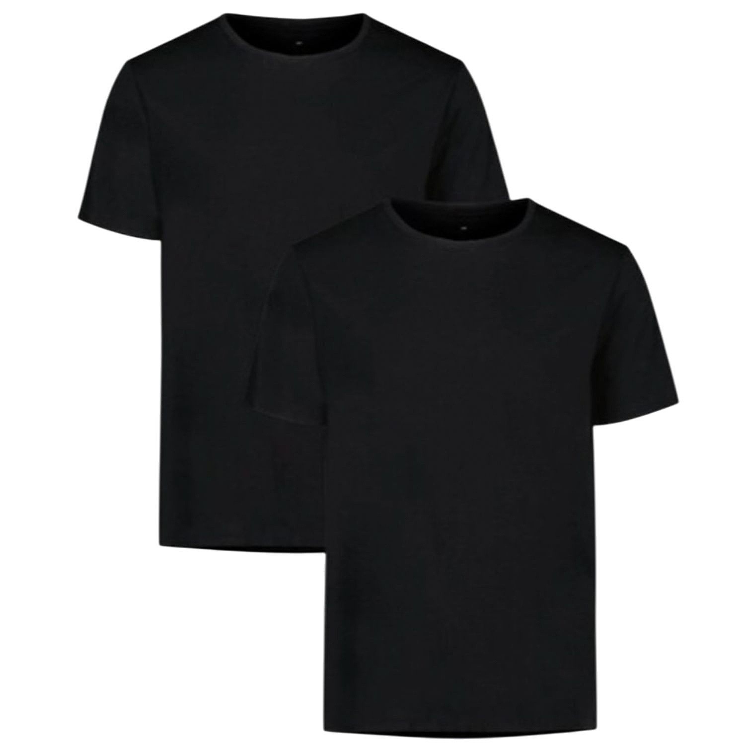 shirts Under Armour Performance Cotton Undershirt 2 Pack - Black - men´s