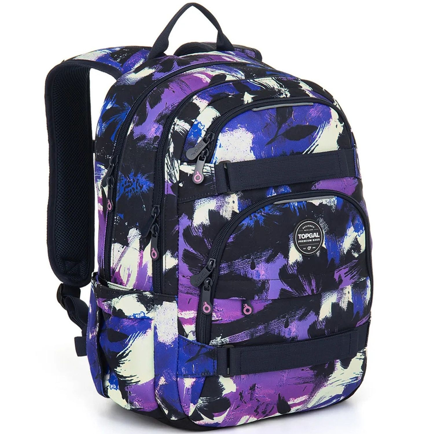backpack Topgal VIKI - 25077/Purple/Black