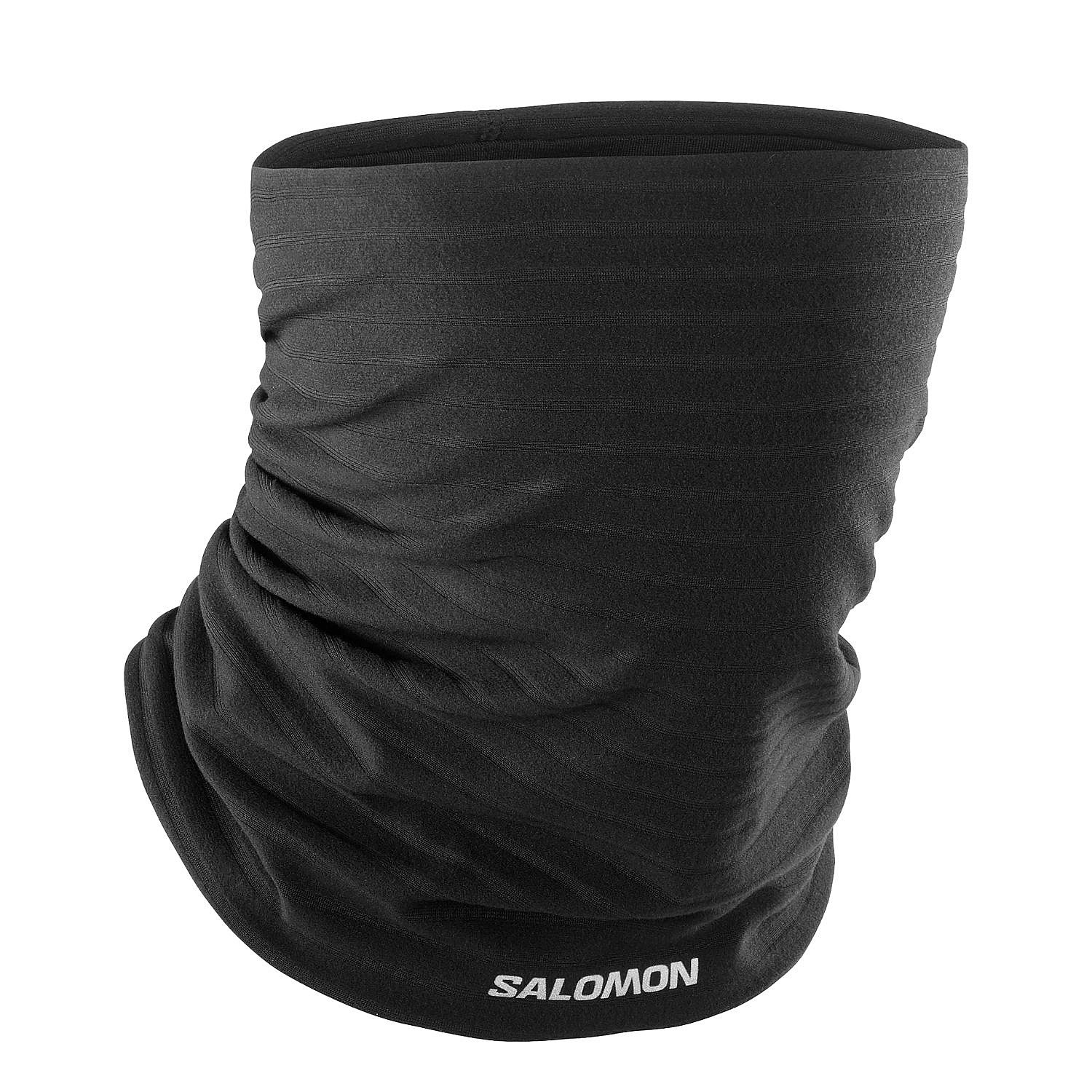 nákrčník Salomon RS Warm - Deep Black/Shinny Black