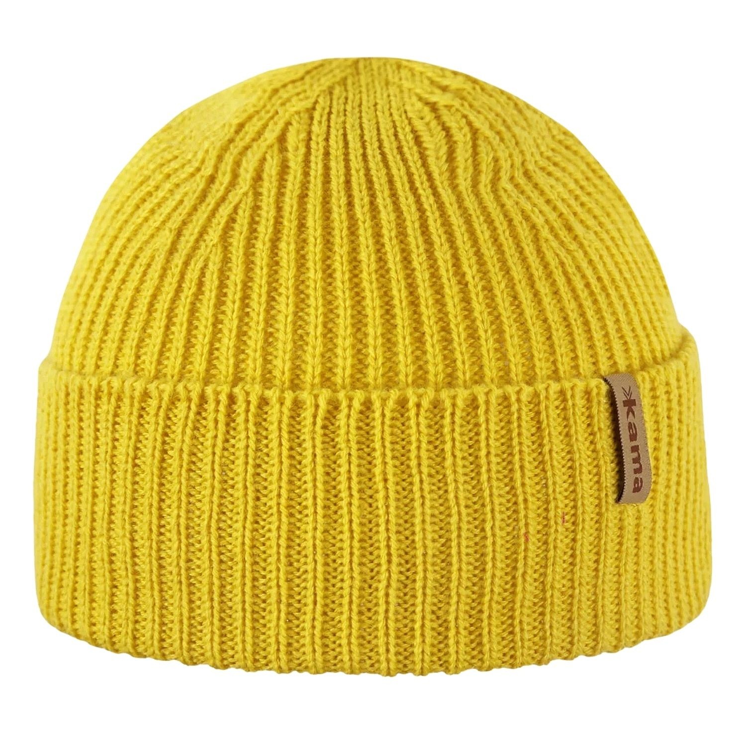 cap Kama B104 - Yellow - unisex junior