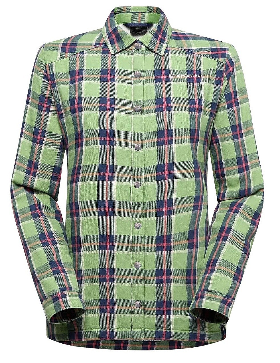 chemise La Sportiva Rambler Lined Flannel LS - Aspen Green/Chalk - women´s