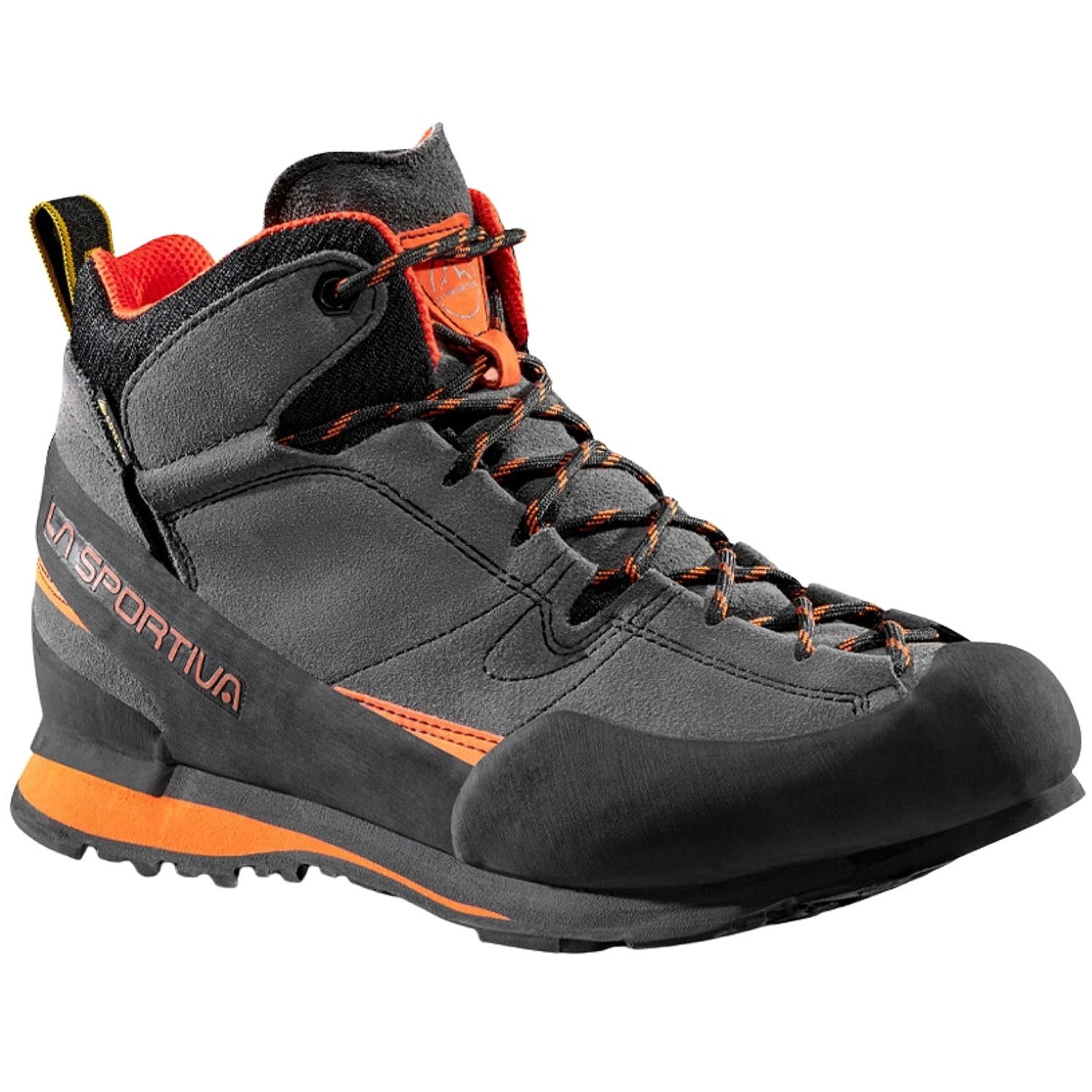 обувь La Sportiva Boulder X Mid GTX - Carbon/Flame - men´s