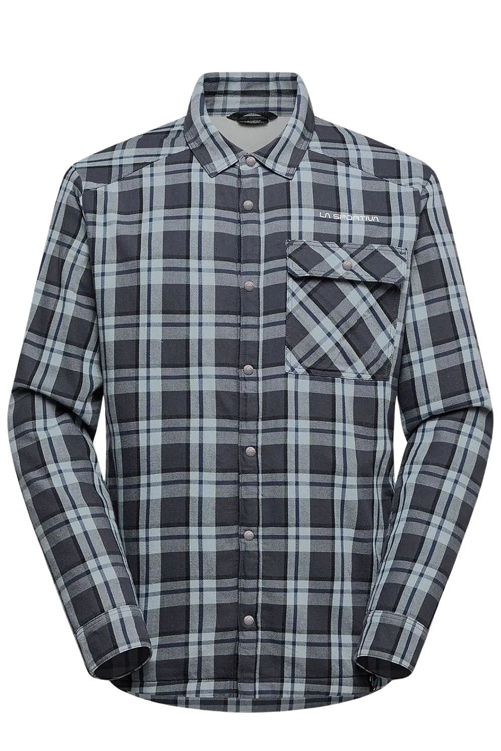 рубашка La Sportiva Rambler Lined Flannel LS - Onyx/Chalk - men´s