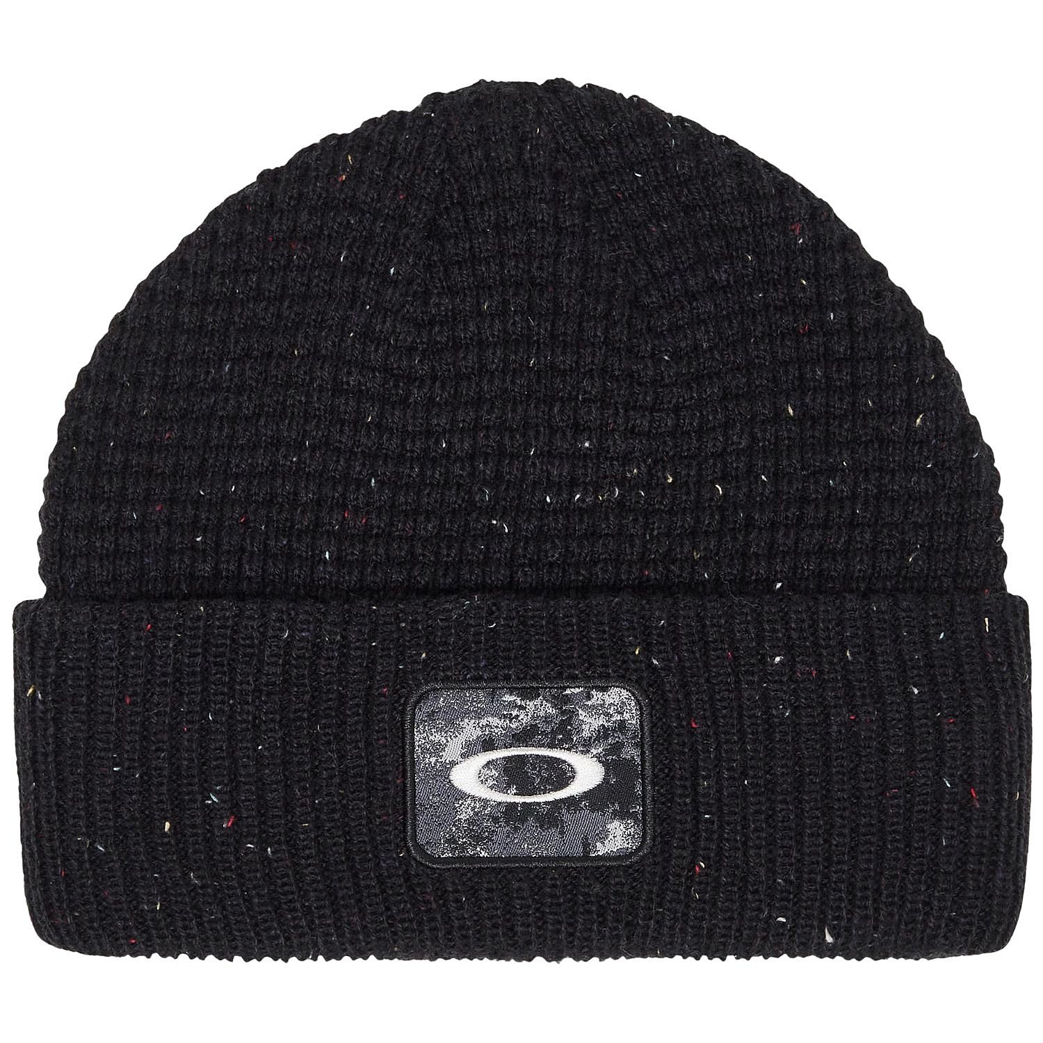 căciulă Oakley Ellipse Patch Waffle - Blackout - men´s