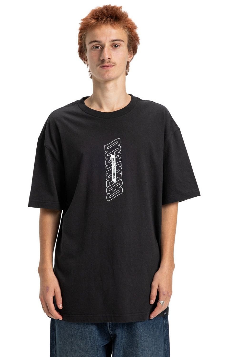 camisa DC Omega Hss - KVJ0/Black - men´s