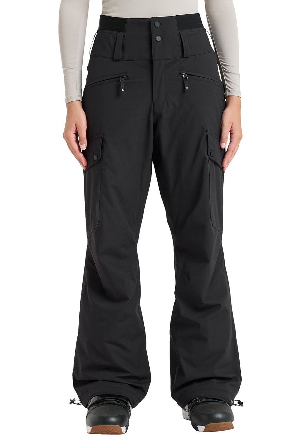 pants Roxy Passive Lines - KVJ0/True Black - women´s