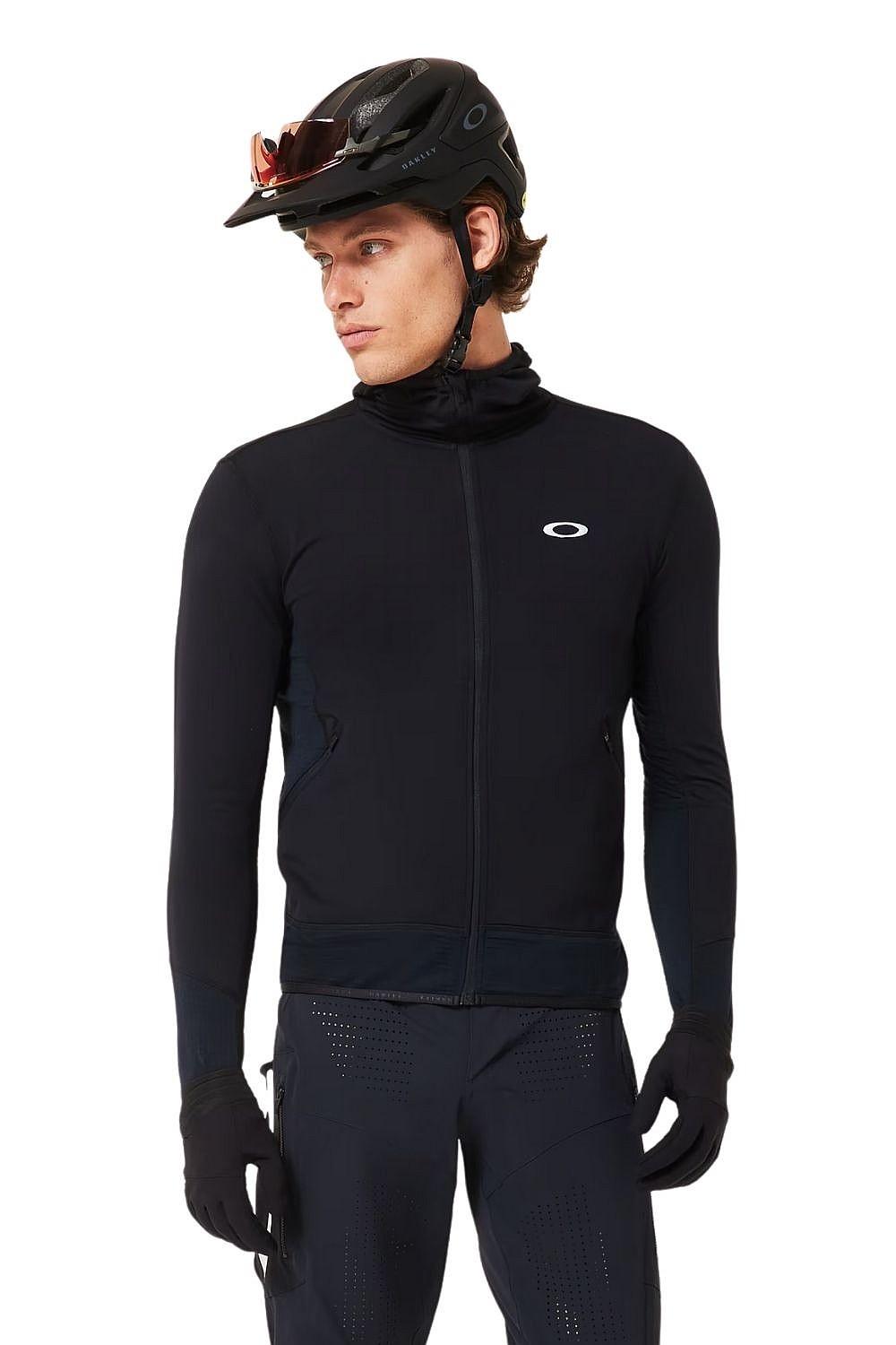 sweat-shirt Oakley Canopy Zip Hoodie - Blackout - men´s