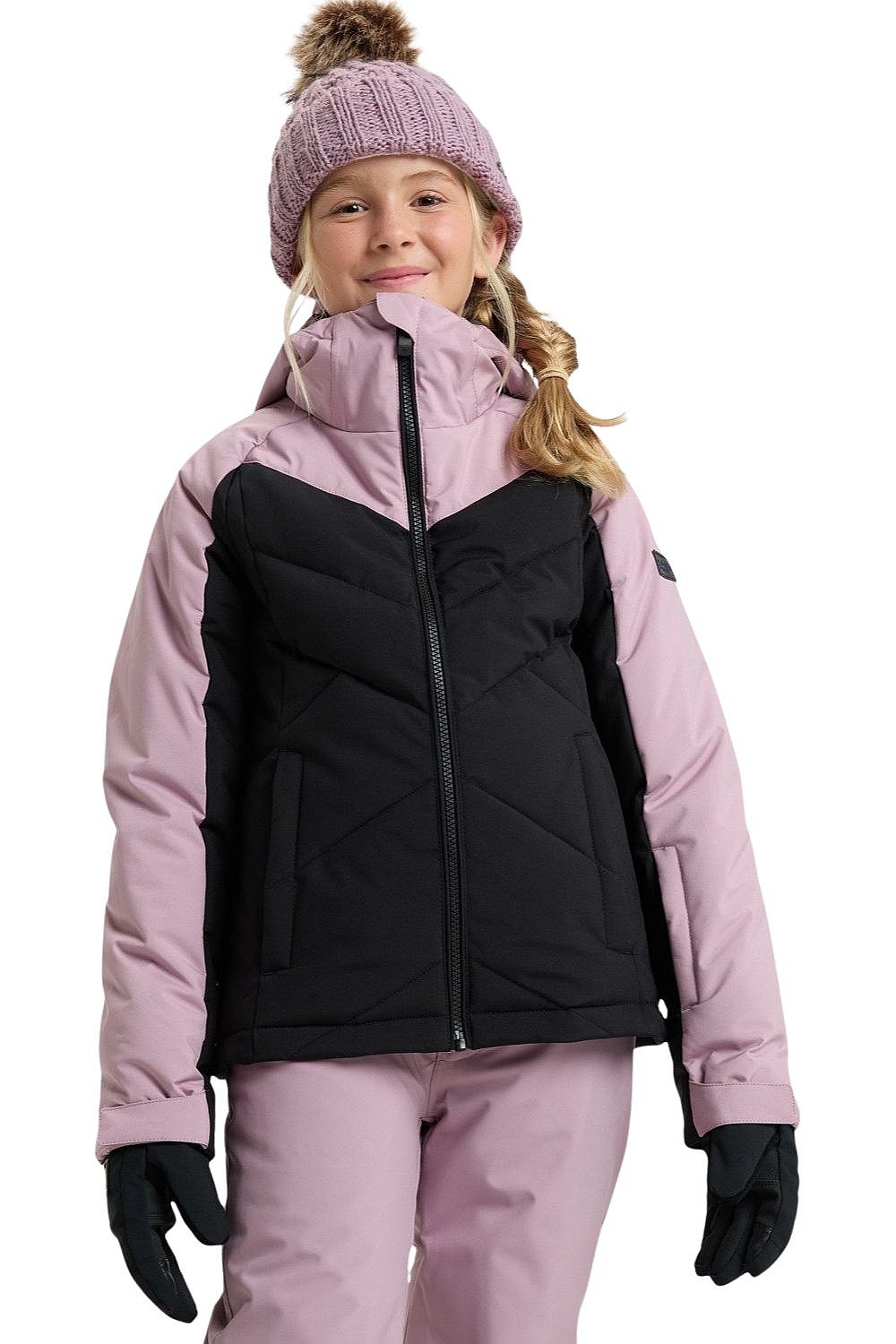 bunda Roxy Snowsylva - KVJ0/True Black - girl´s