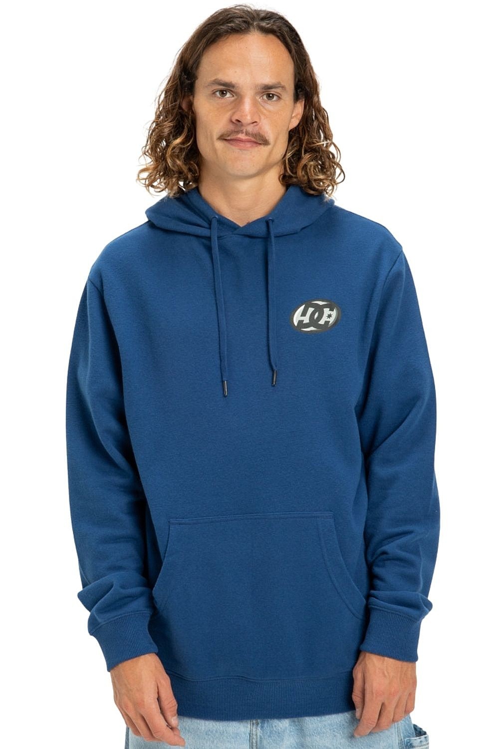 felpa DC Fast Bubble Pullover - BSW0/Estate Blue - men´s