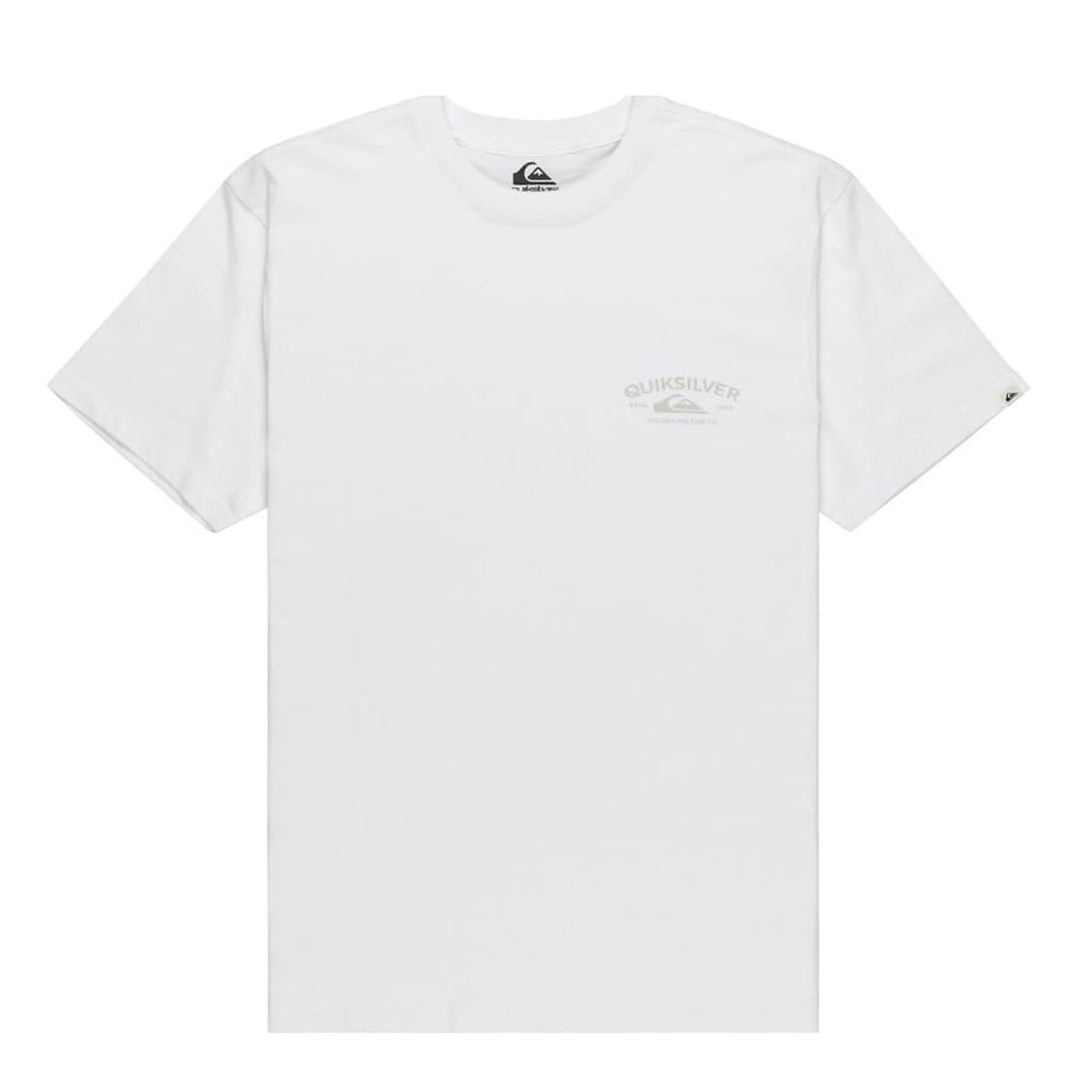 tričko Quiksilver Anchor Lockup - WBB0/White - men´s