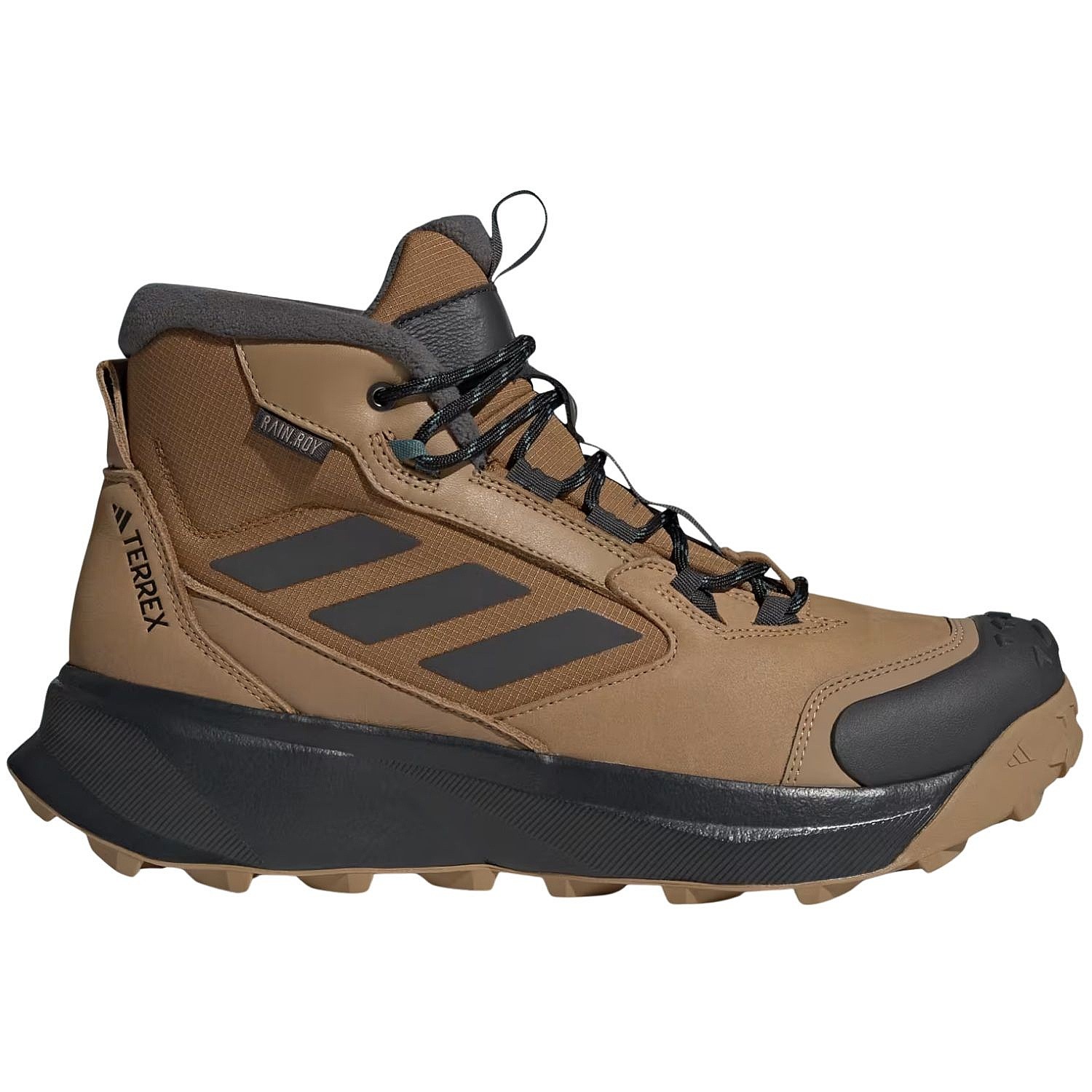 topánky adidas Performance Terrex Winter Boot Mid Leather - Cardboard/Carbon/Bronze Strata - men´s