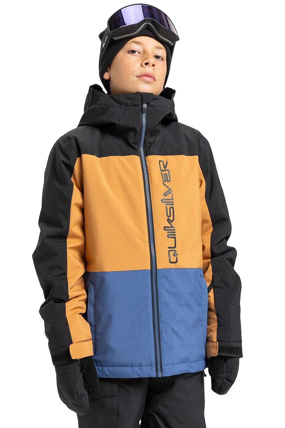 jacket Quiksilver Side Hit Block - BPZ0/True Navy - boy´s
