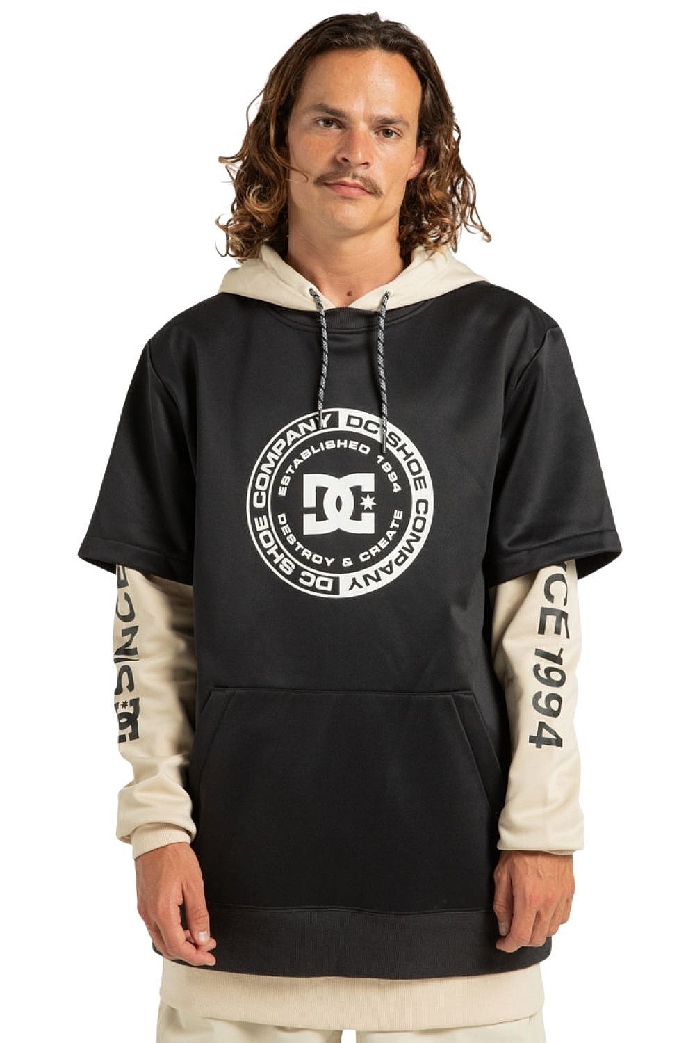 sudadera DC Dryden - KVJ0/Black - men´s
