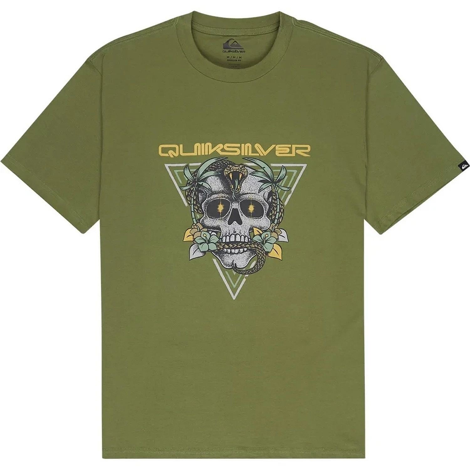 tričko Quiksilver Core Skull - GNG0/Loden Green - men´s