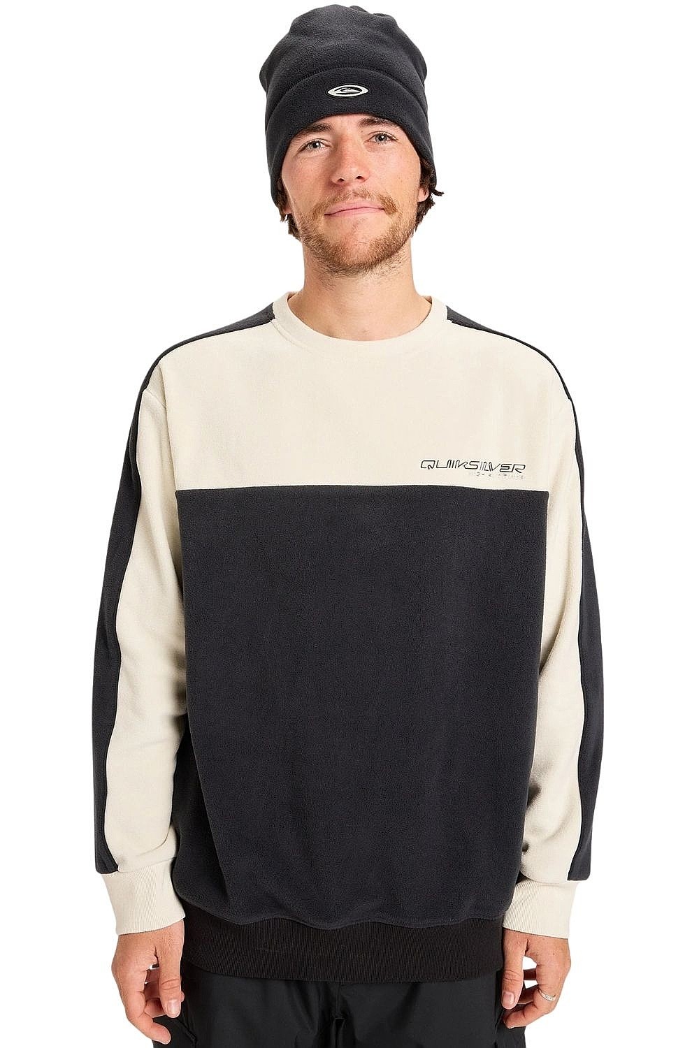 mikina Quiksilver High Altitude Fleece - KVJ0/True Black - men´s