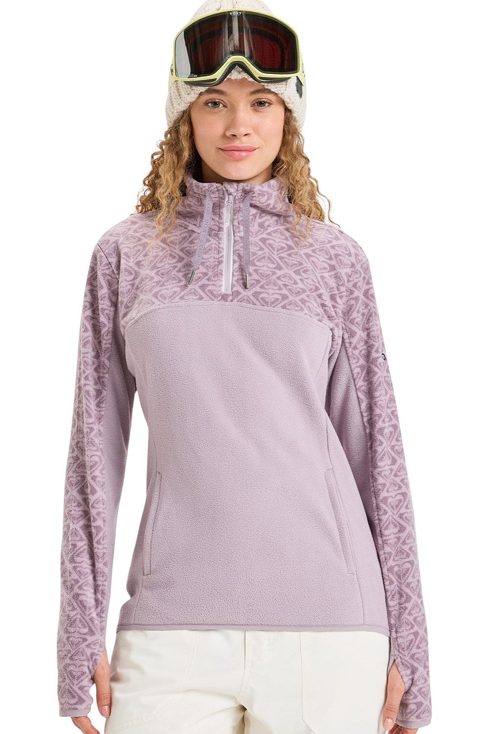 Sweatshirt Roxy Sayna - PJQ2/Nirvana Be Bold Plaid Rg - women´s