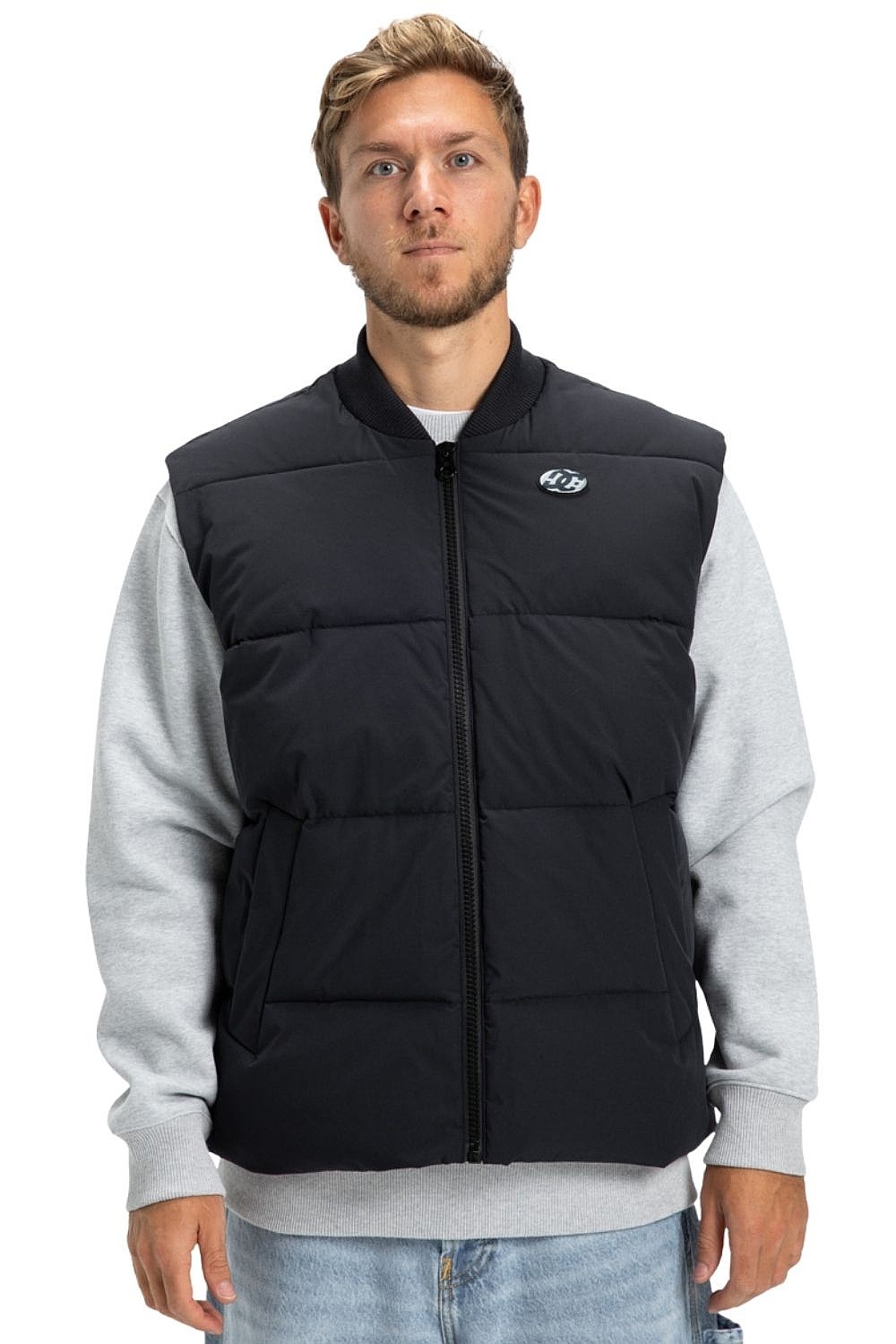 жилет DC Rover Puffer - KVJ0/Black - men´s